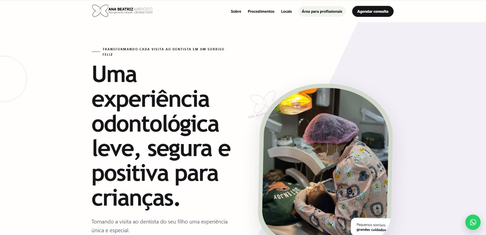 Dra. Ana Ambrósio — versão desktop